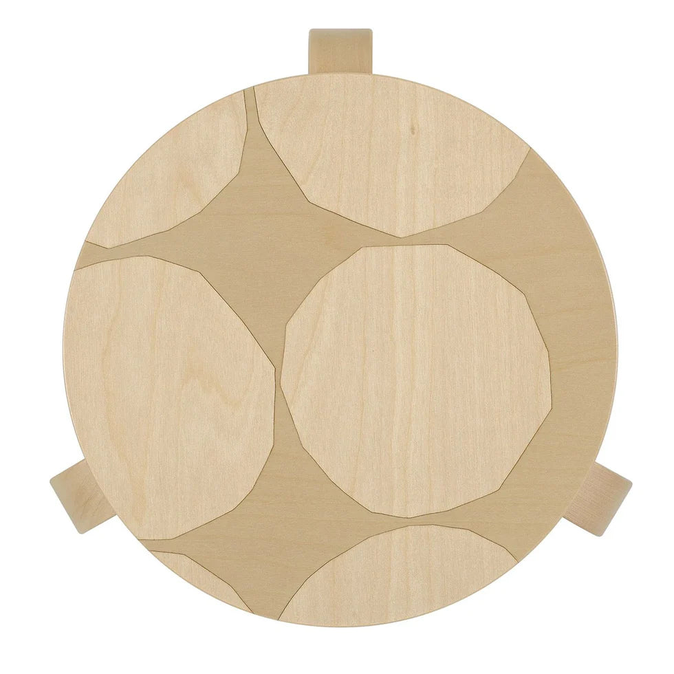 Artek + Marimekko Alvar Aalto Stool 60 Kivet - 90th Anniversary Edition