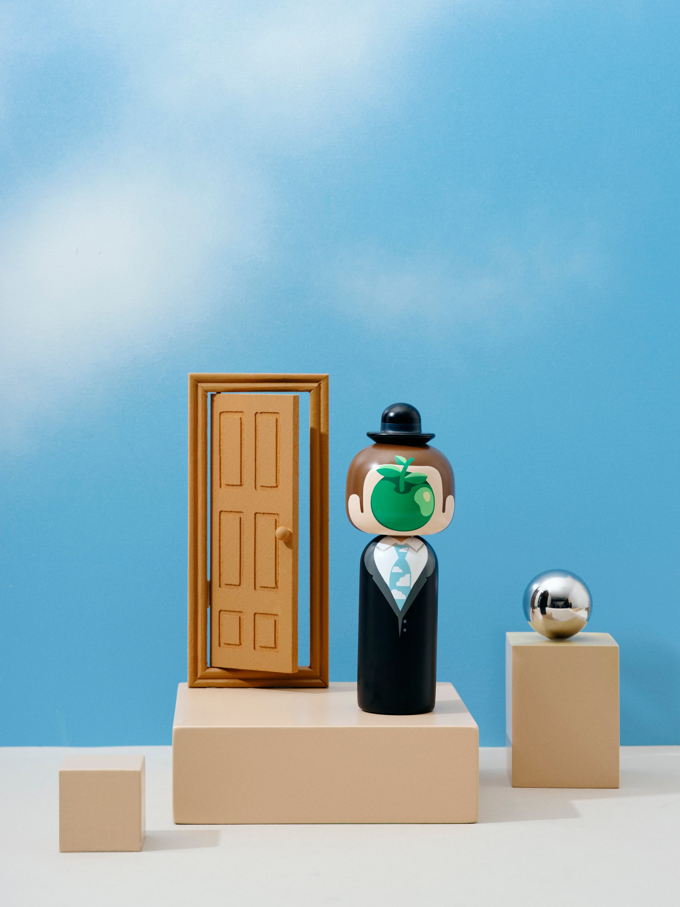 Kokeshi Doll by Sketch.Inc for Lucie Kaas - René Magritte