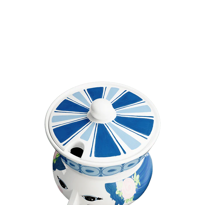 Dora Bowl Dia 3.7" Blue