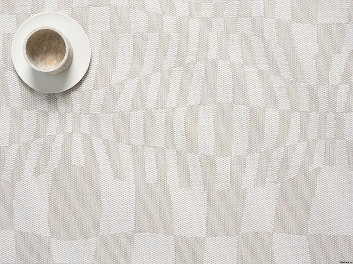 Chilewich Placemat Rectangle 14x19" Warp Sand