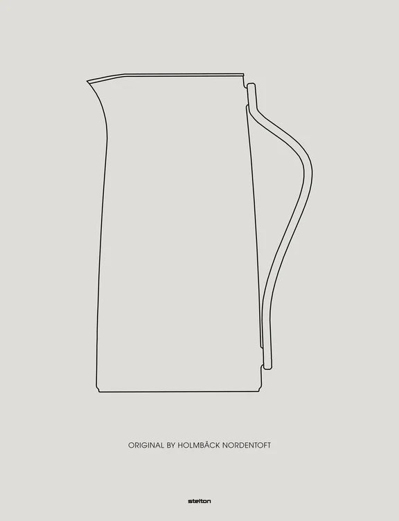 Emma vacuum jug, coffee 1.2 l. Steel