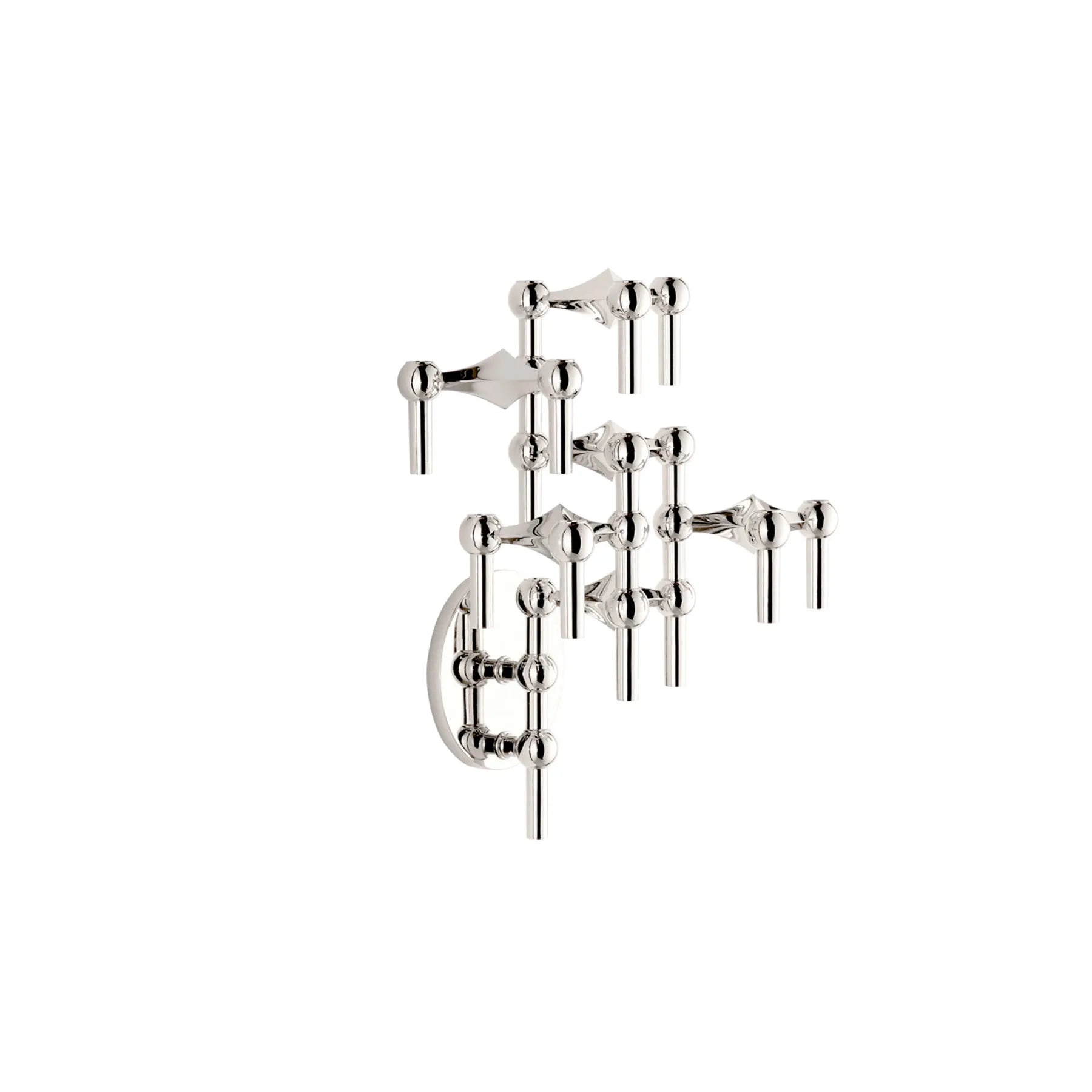 STOFF Nagel wall hanger chrome