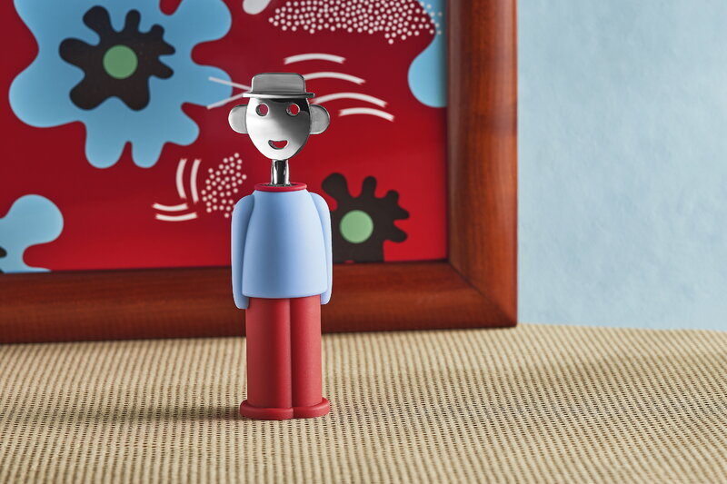 AM23 LAZR Alessandro M. - Galla Placidia corkscrew  light blue and red