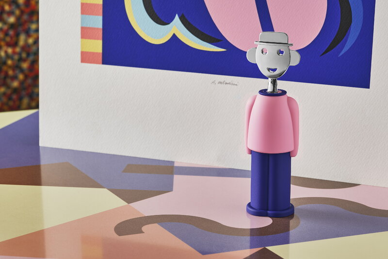 AM23 PAZ Alessandro M. - Galla Placidia corkscrew pink and blue