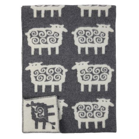 Klippan wool blanket 130x180cm Sheep
