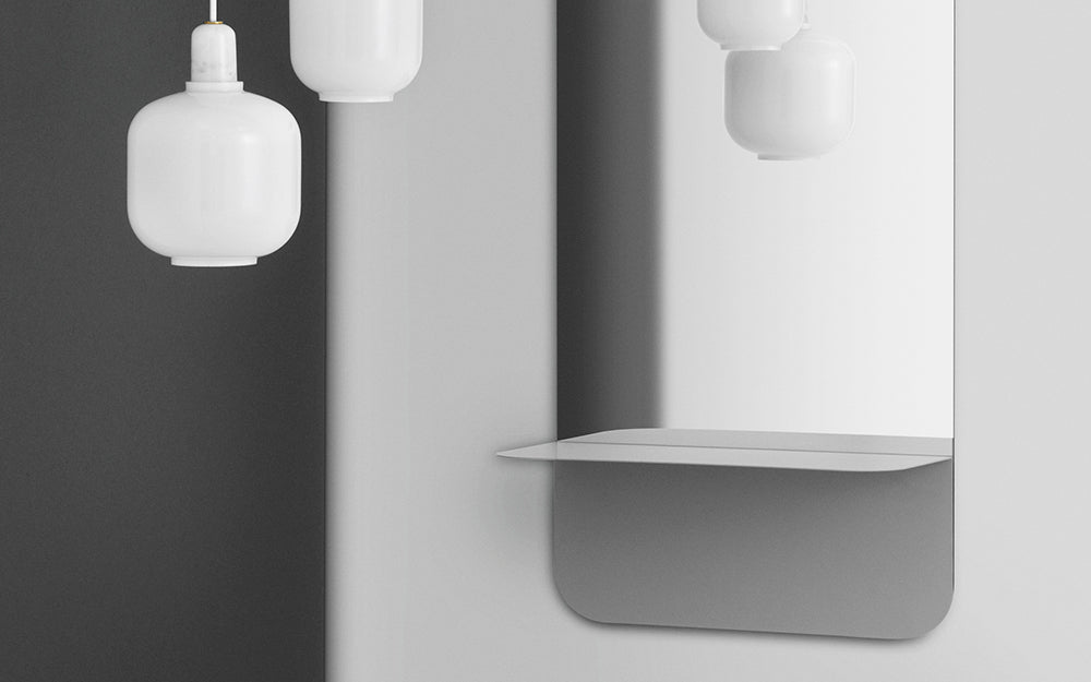 Horizon Mirror Horizontal Grey