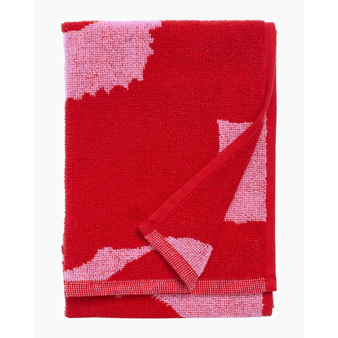Unikko guest towel 30x50 cm red pink 063631-331