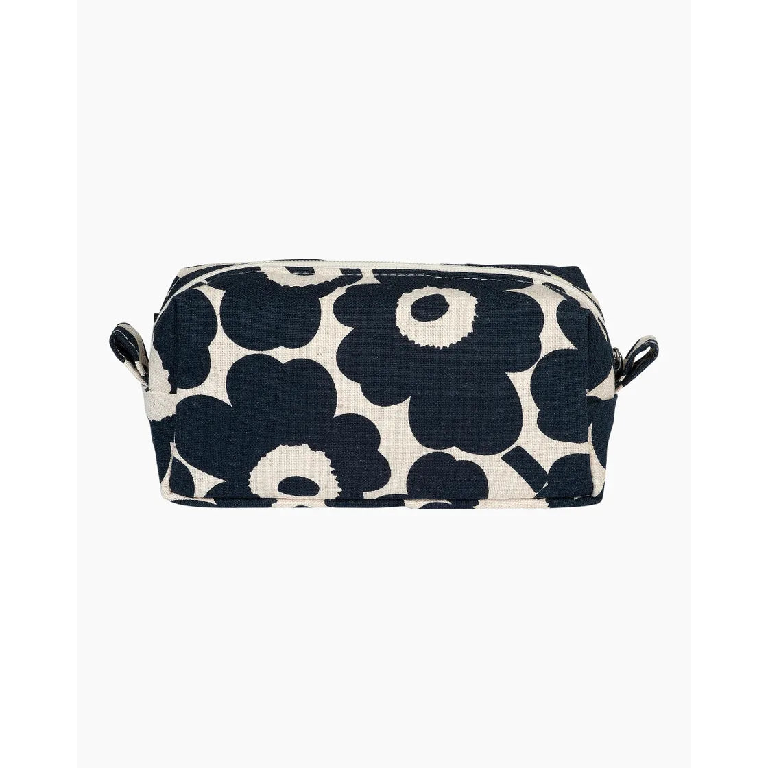 Tiise Mini Unikko cosmetic bag cotton dark blue beige 070531 851