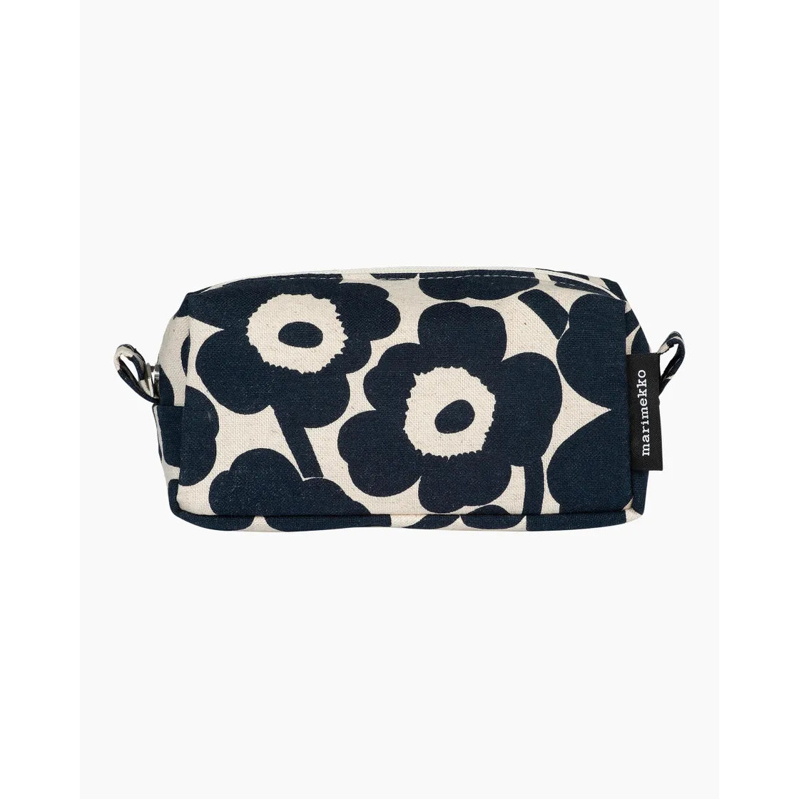 Tiise Mini Unikko cosmetic bag cotton dark blue beige 070531 851