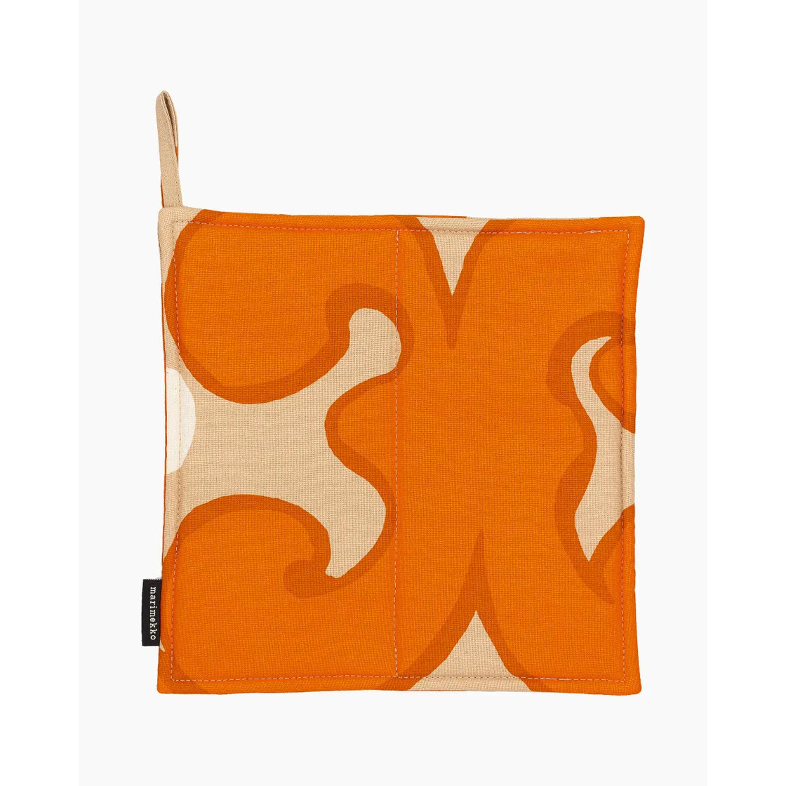 Keidas pot holder Beige / orange / cotton  071499 820