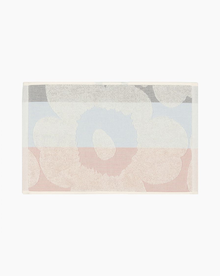 UNIKKO RALLI GUEST TOWEL 30x50 off white,peach,blue 071529 125