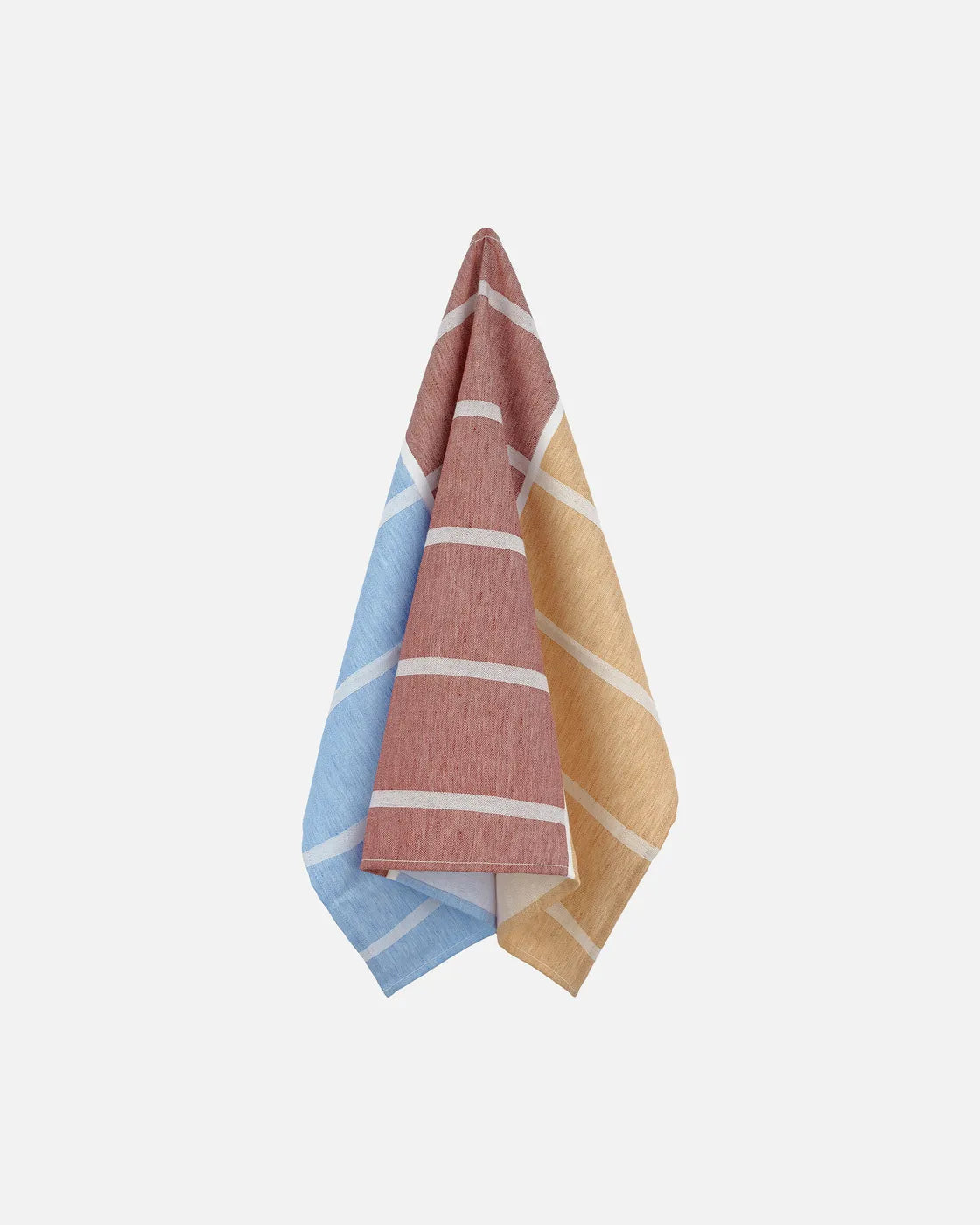 Tiiliskivi Kitchen Towel 47x70 Cm beige light blue brown