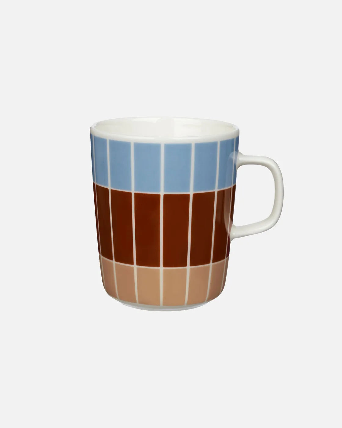 Oiva / Tiiliskivi Mug 2,5 Dl Blue / Brown / Beige
