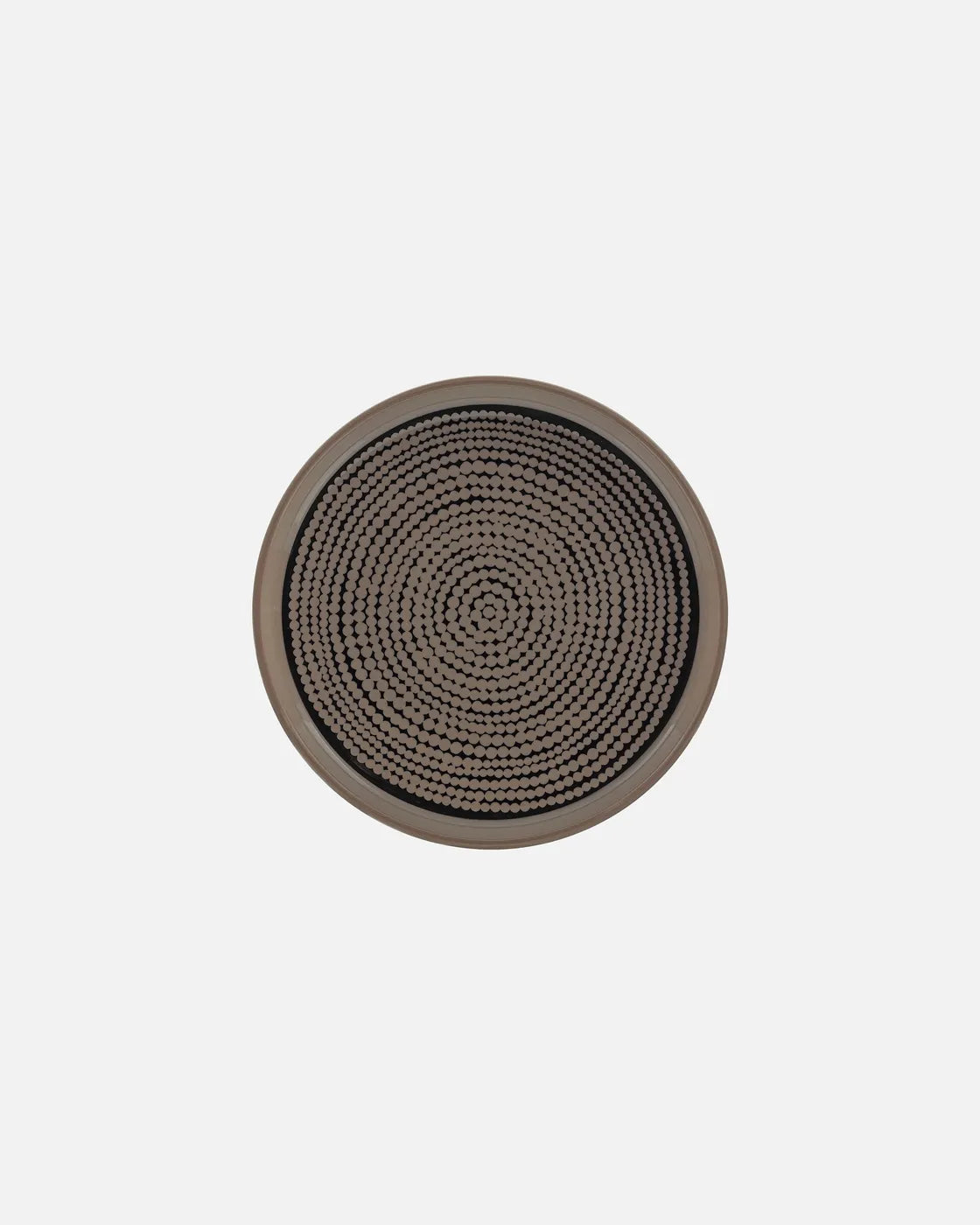 Oiva / Siirtolapuutarha Plate Diam 13,5 Cm Terra black 072262 890