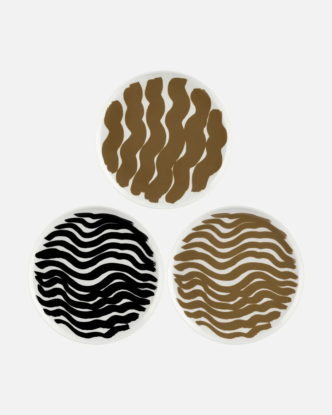 Oiva / Hyräily Plate 20 Cm #2 white wet sand