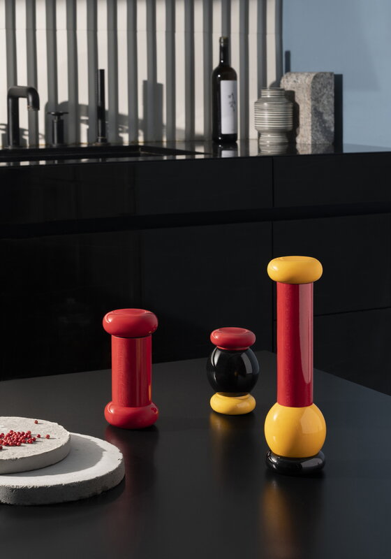 ES19 Sottsass grinder, medium, red