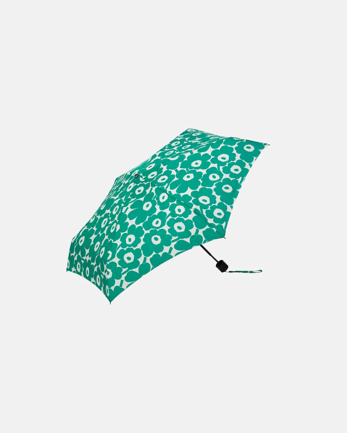 Mini Manual Umbrella Unikko - off white, green 091006 160