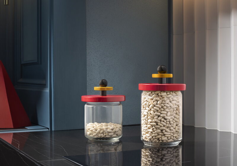 ES16/100 Sottsass jar 100 cl, red