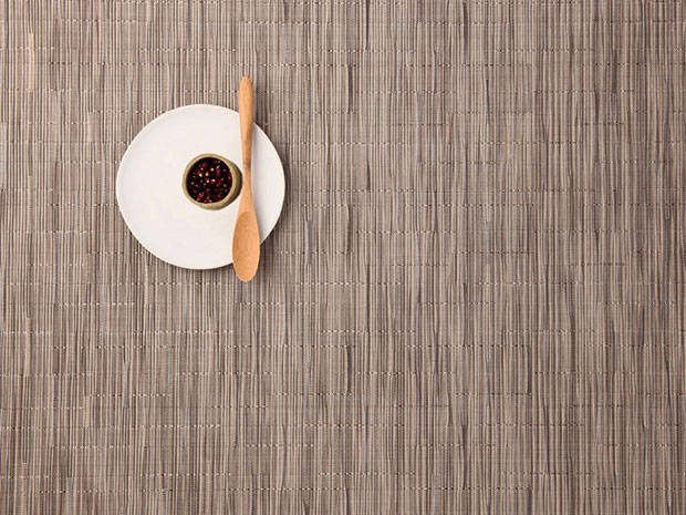 Chilewich Placemat Rectangle 14"x19" Bamboo Signature