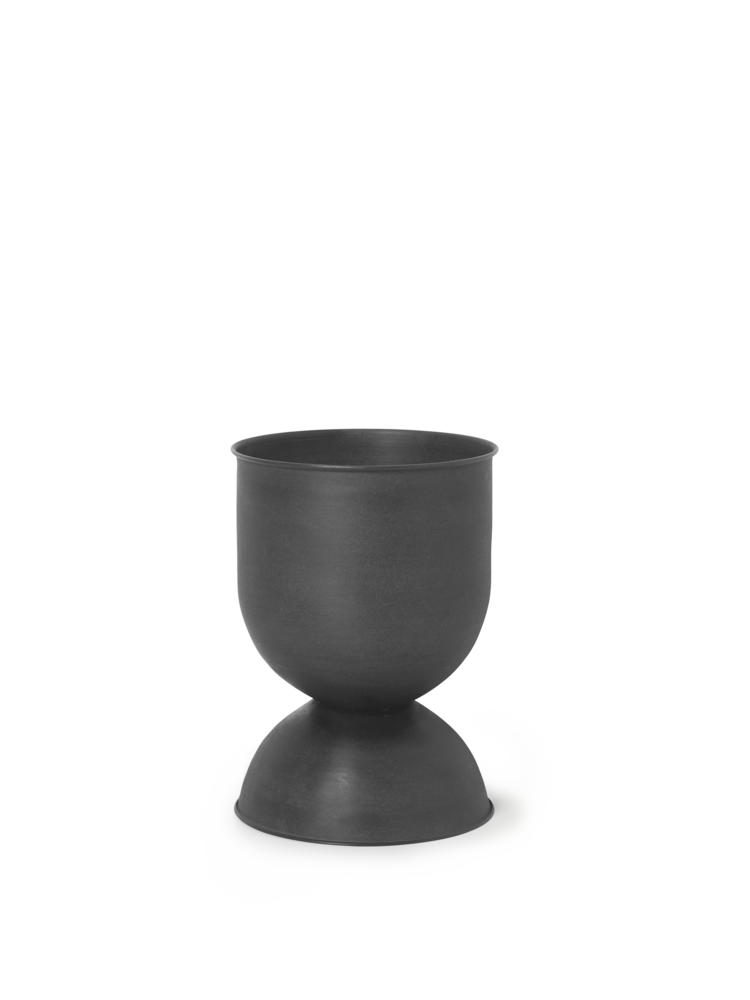 Hourglass Pot - Small Black