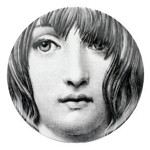 Fornasetti plate Theme & Variations series no 100