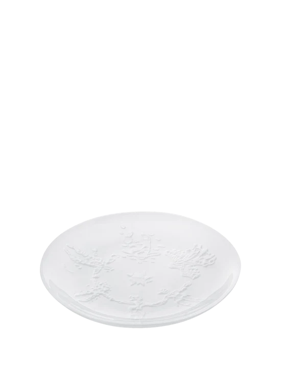 Christmas plate glass juleassiette 22 cm "A Family"