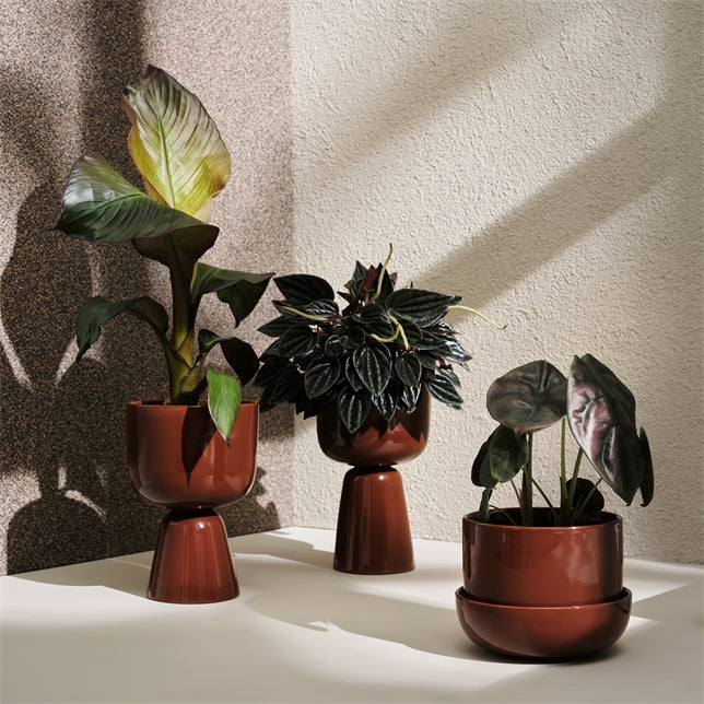 Nappula Plant pot 230x155mm /  9"X 6" brown