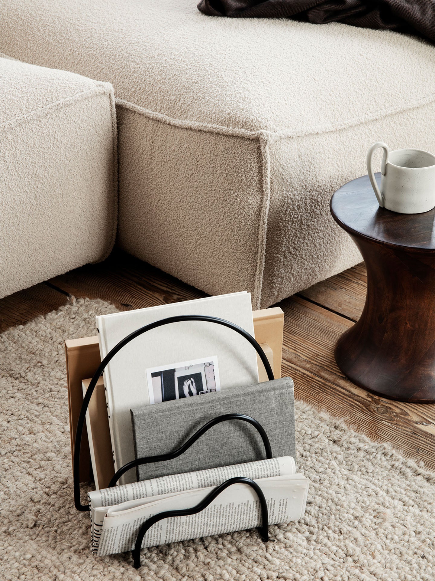 Lithos Magazine Holder - Black