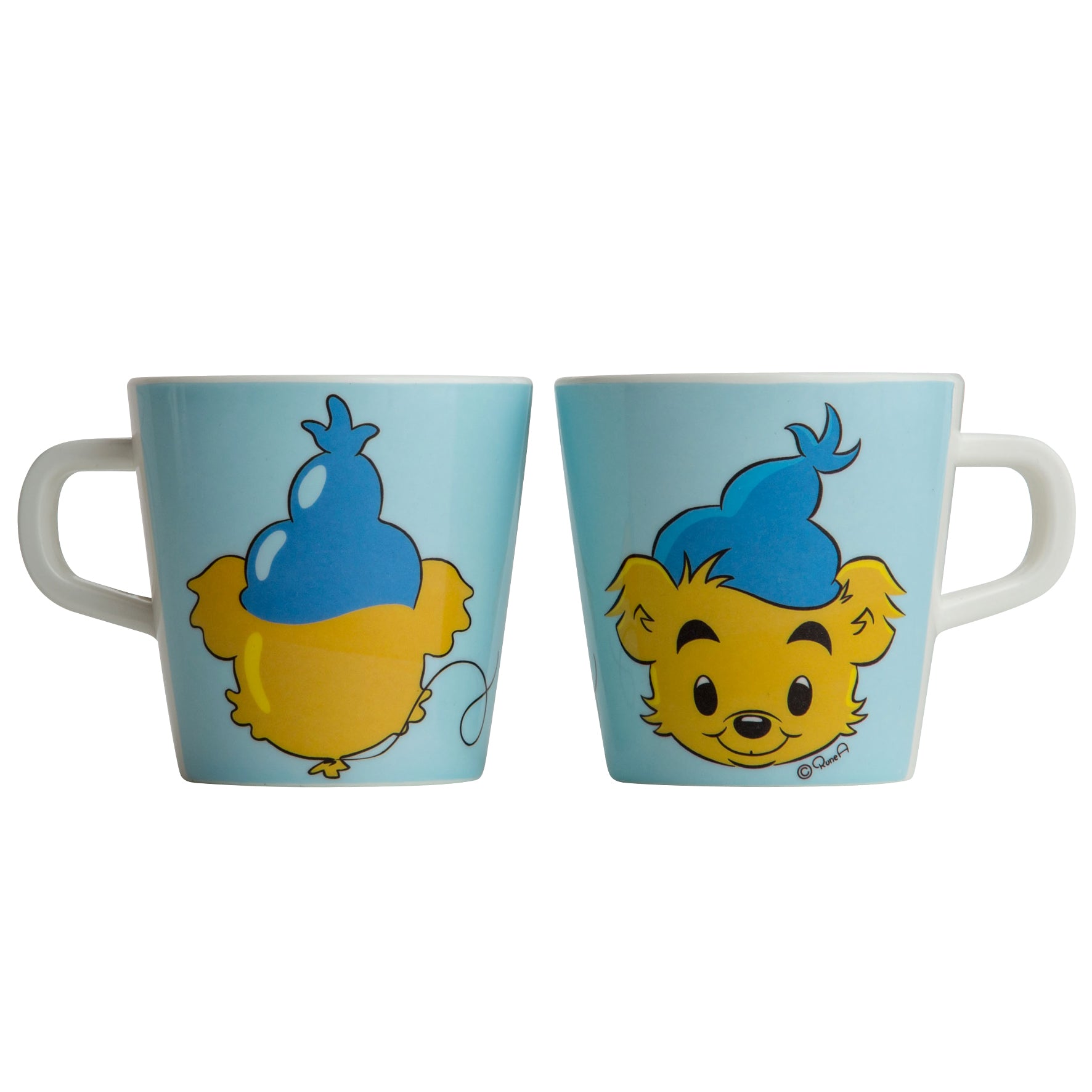 Bamse, Cup with one handle, blue