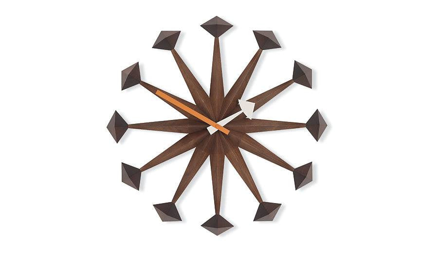 Polygon clock by George Nelson for Vitra