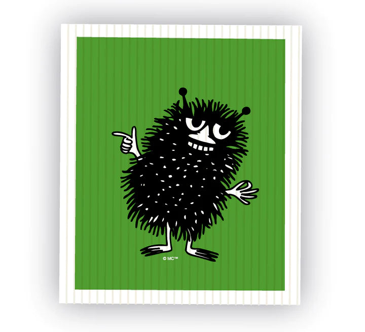 Dishcloth Moomin 'Stinky Green'