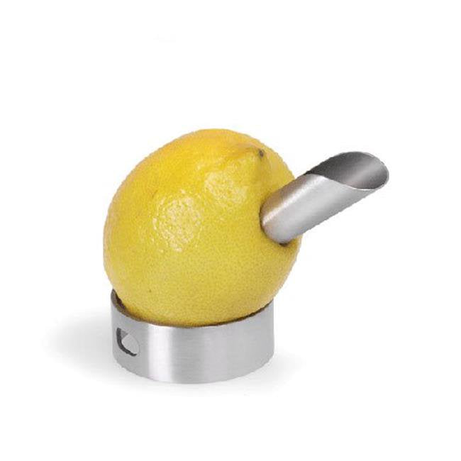 *Utilo Lemon Squeezer Brushed Stainless Steel Kitchen Citrus Juicer