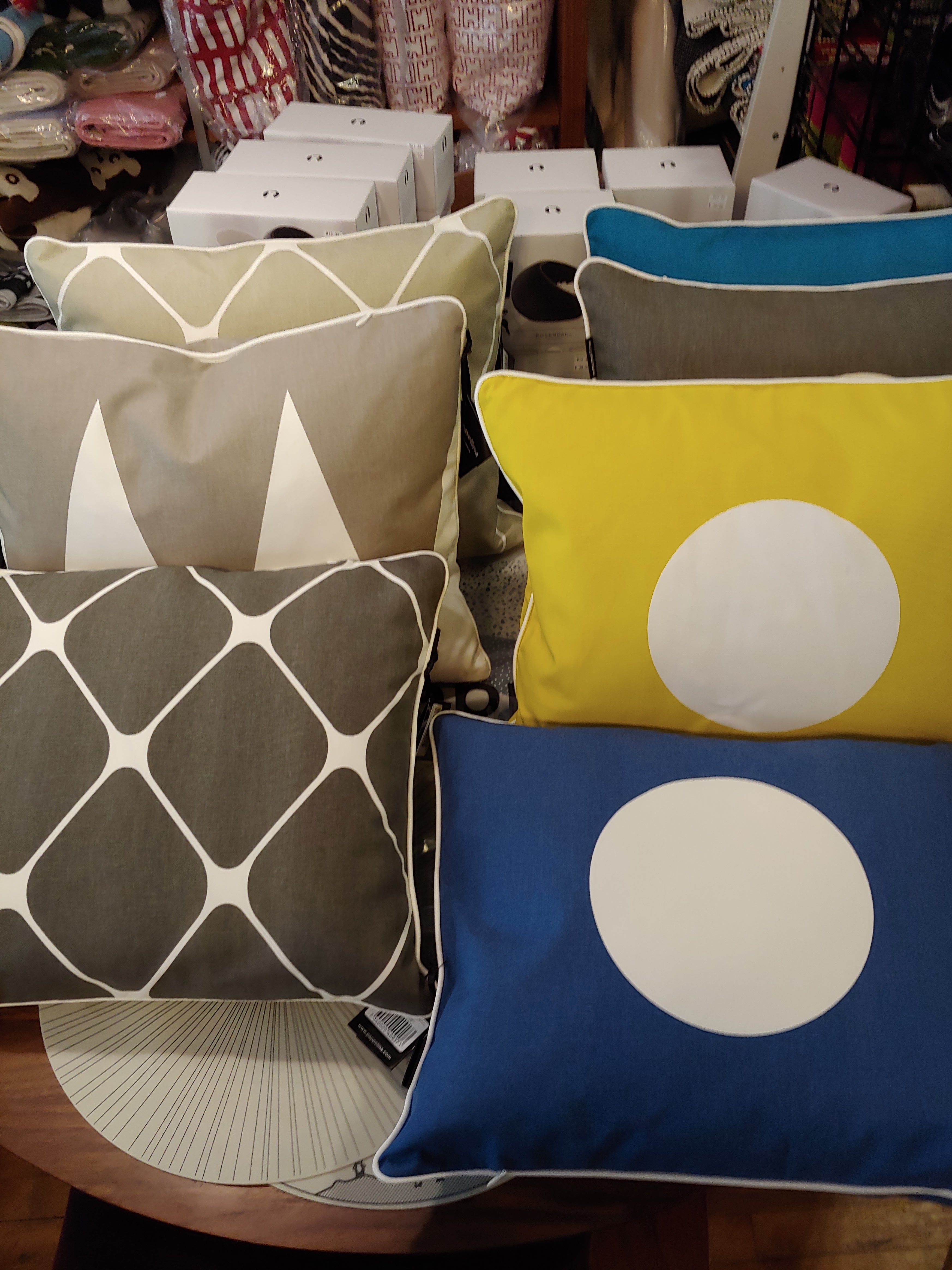 Pappelina Cushion / pillow for indoor and outdoor use Rex Seagrass