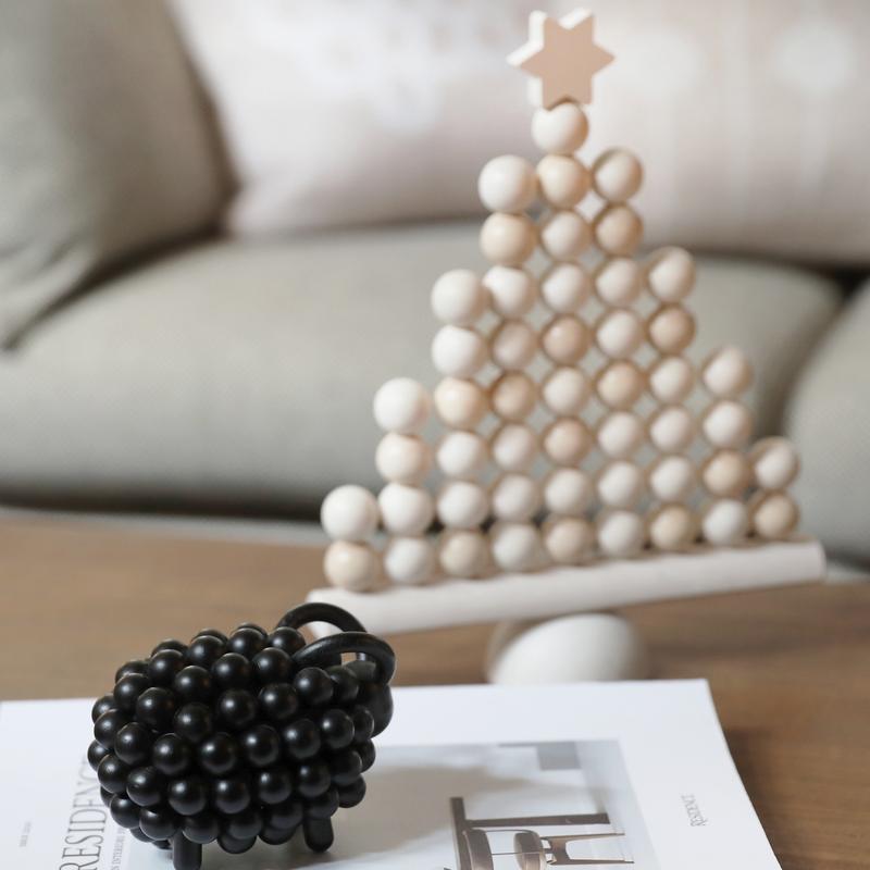 Christmas tree  28 cm Joulukuusi table decoration white