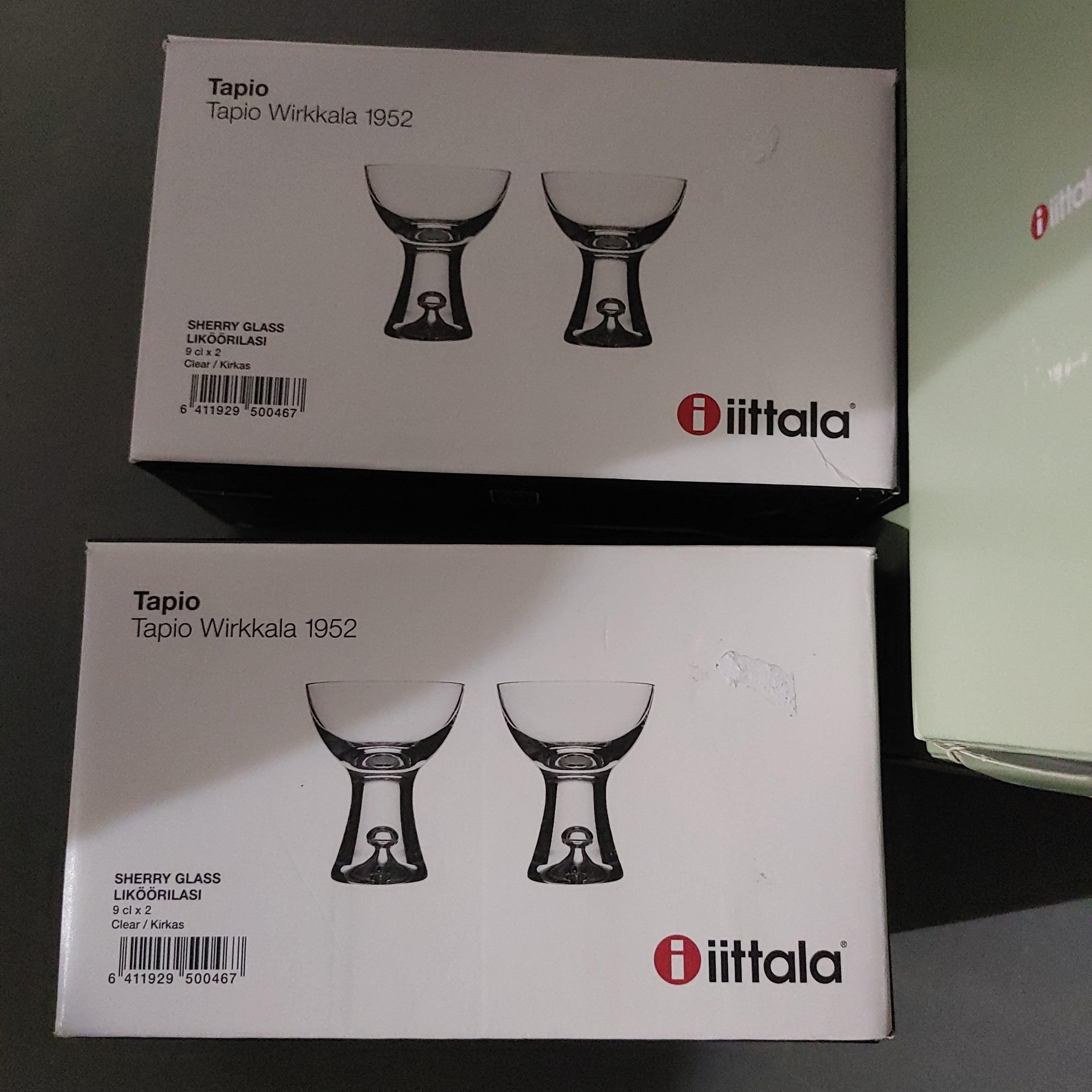 Tapio White Sherry set of two