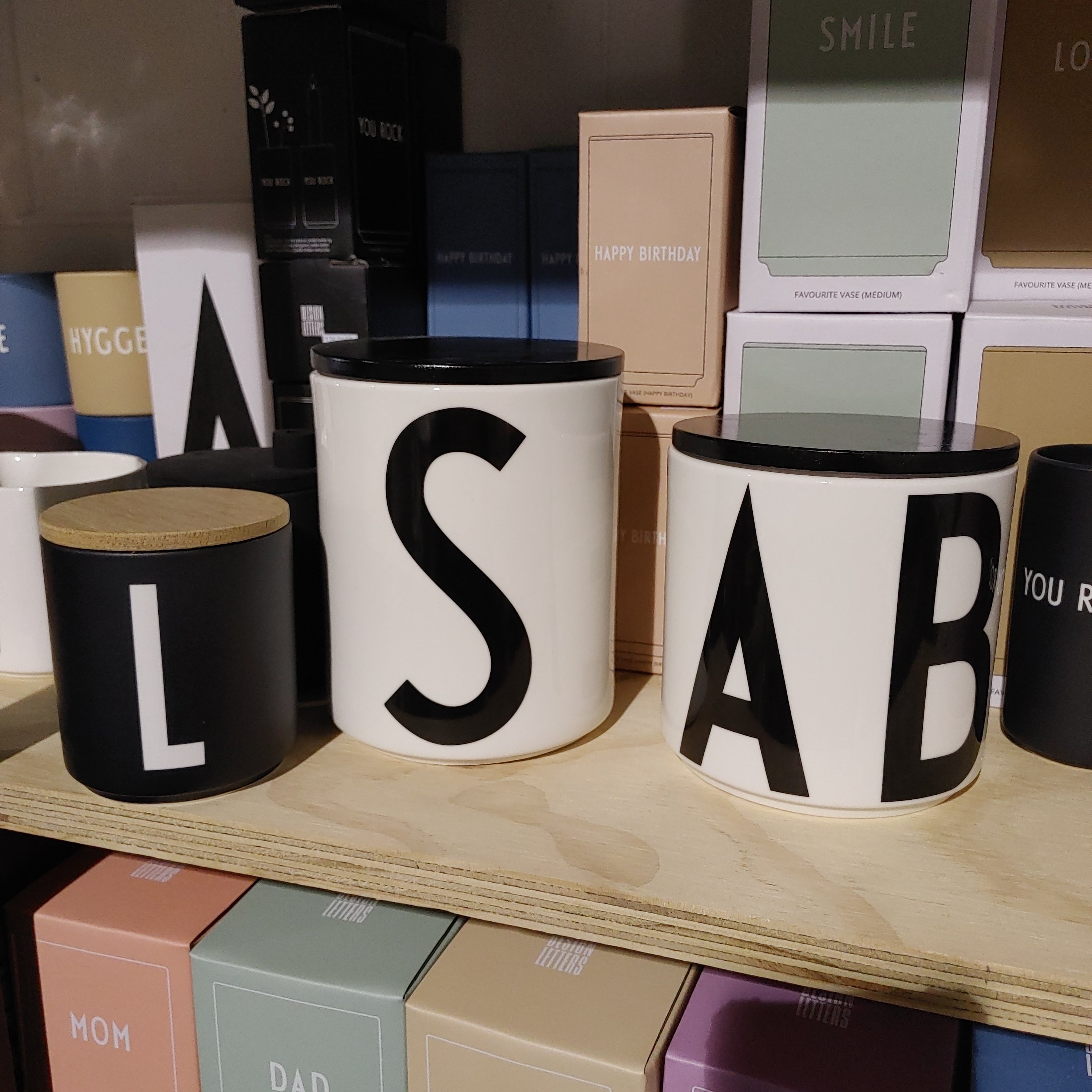 Design Letters Multi S Jar Extra Large