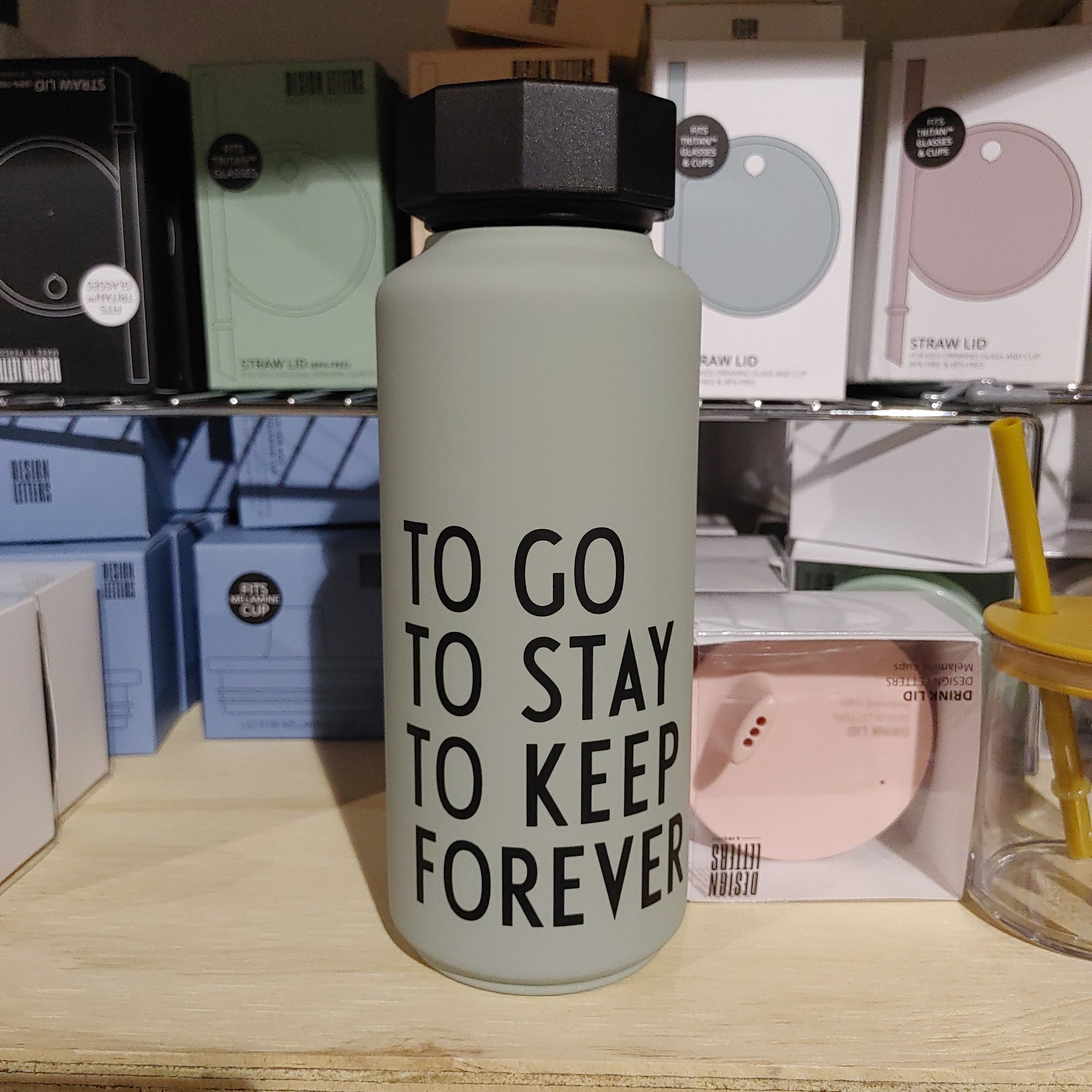 Thermo/Insulated bottle, Special Edition thermos Green Forever