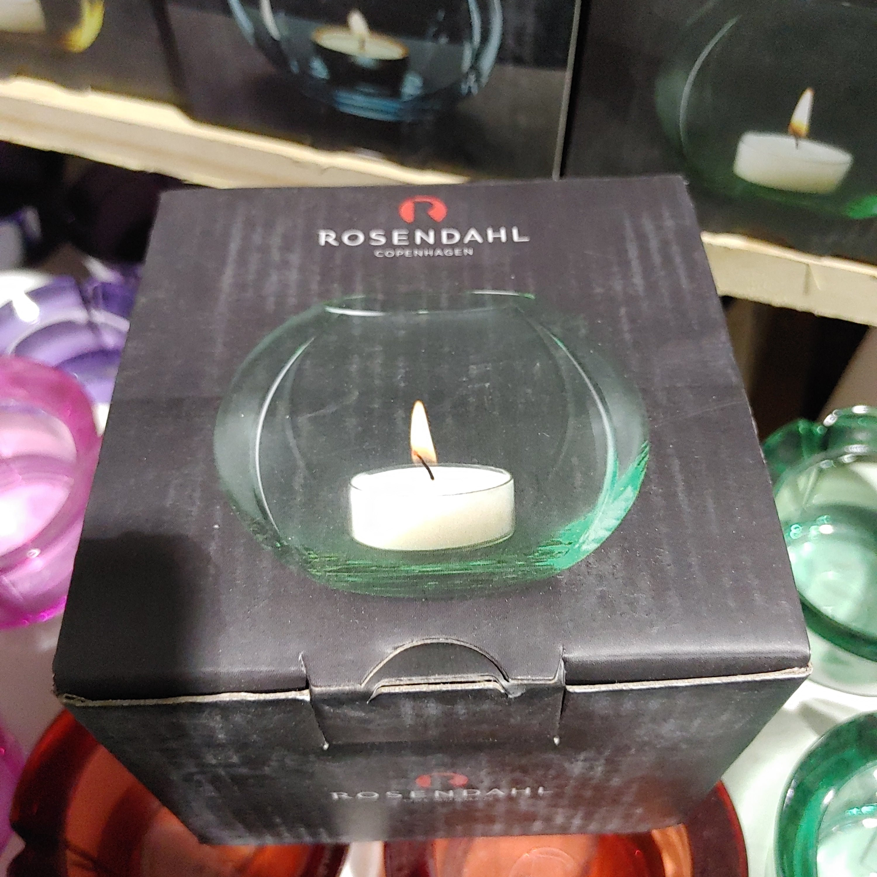 Grand Cru Votive - Round, Green