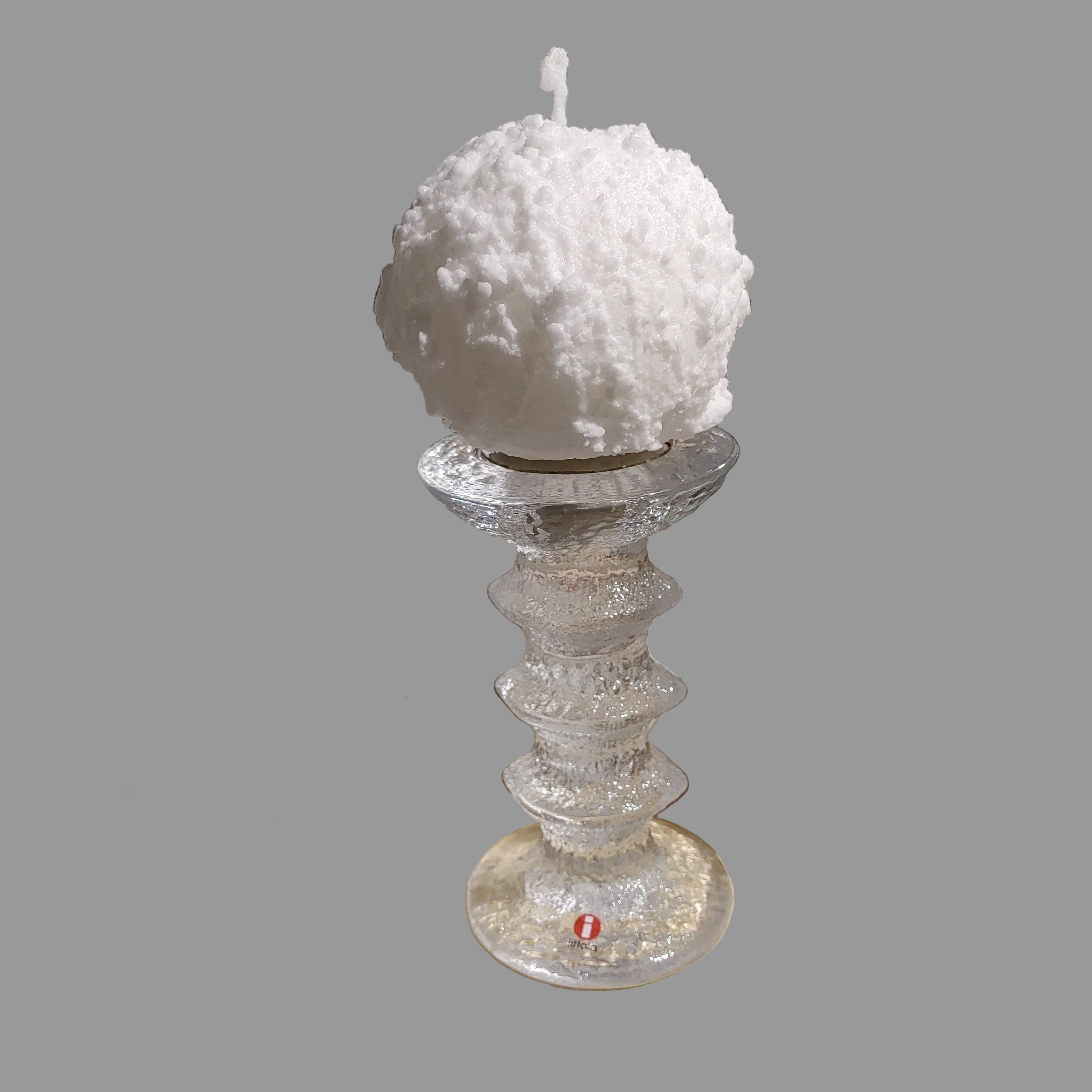Danish Candle : Snow ball 3 inch