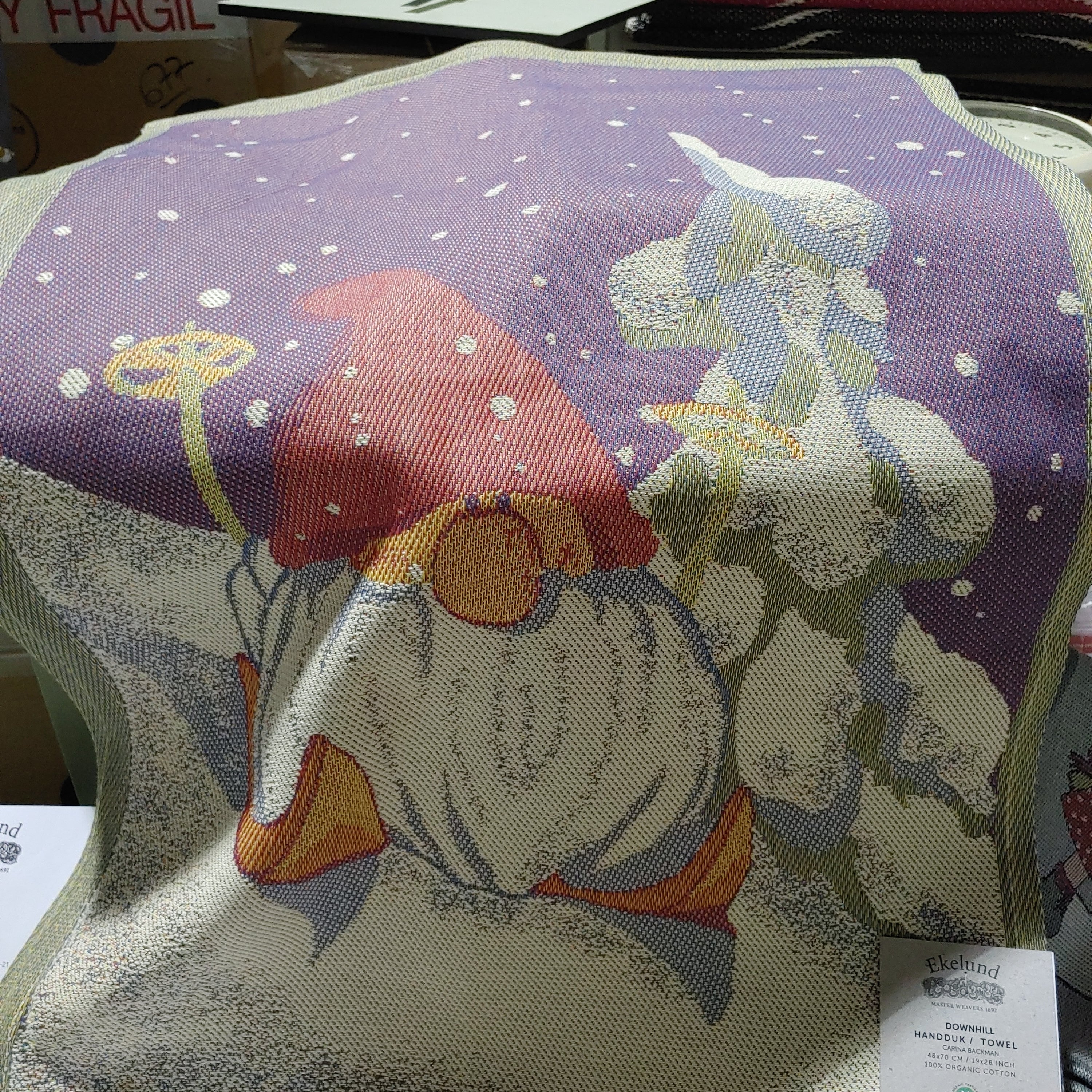 Tea towel 48X70 cm Christmas Downhill