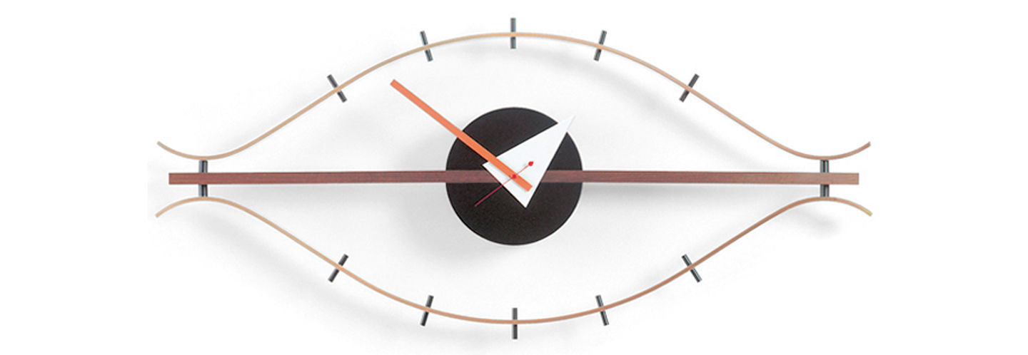 Eye clock by George Nelson for Vitra