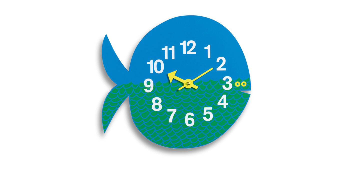 Zoo Timers - Fernando the Fish George Nelson Clock