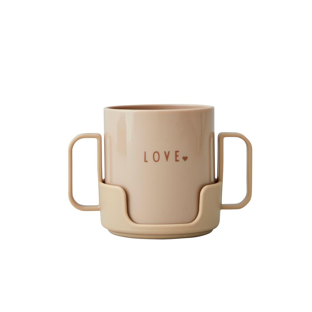MINI FAVOURITE CUP (TRITAN) LOVE BEIGE