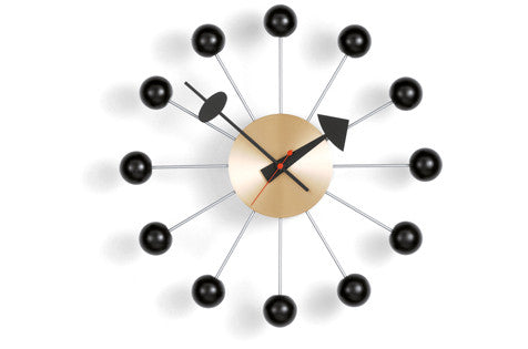 Ball clock by George Nelson for Vitra