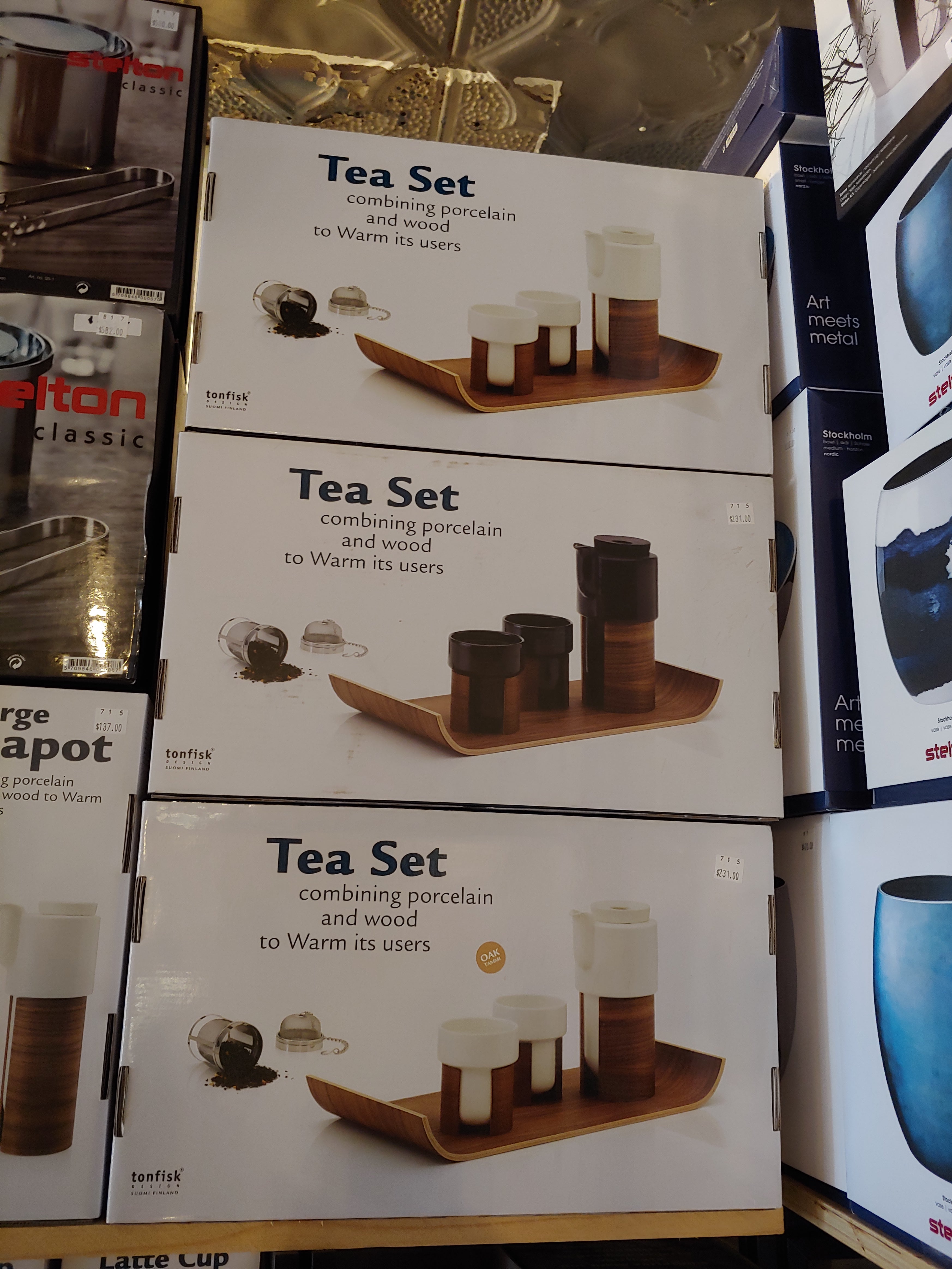 Tonfisk Warm Tea Set  ( multiple versions )