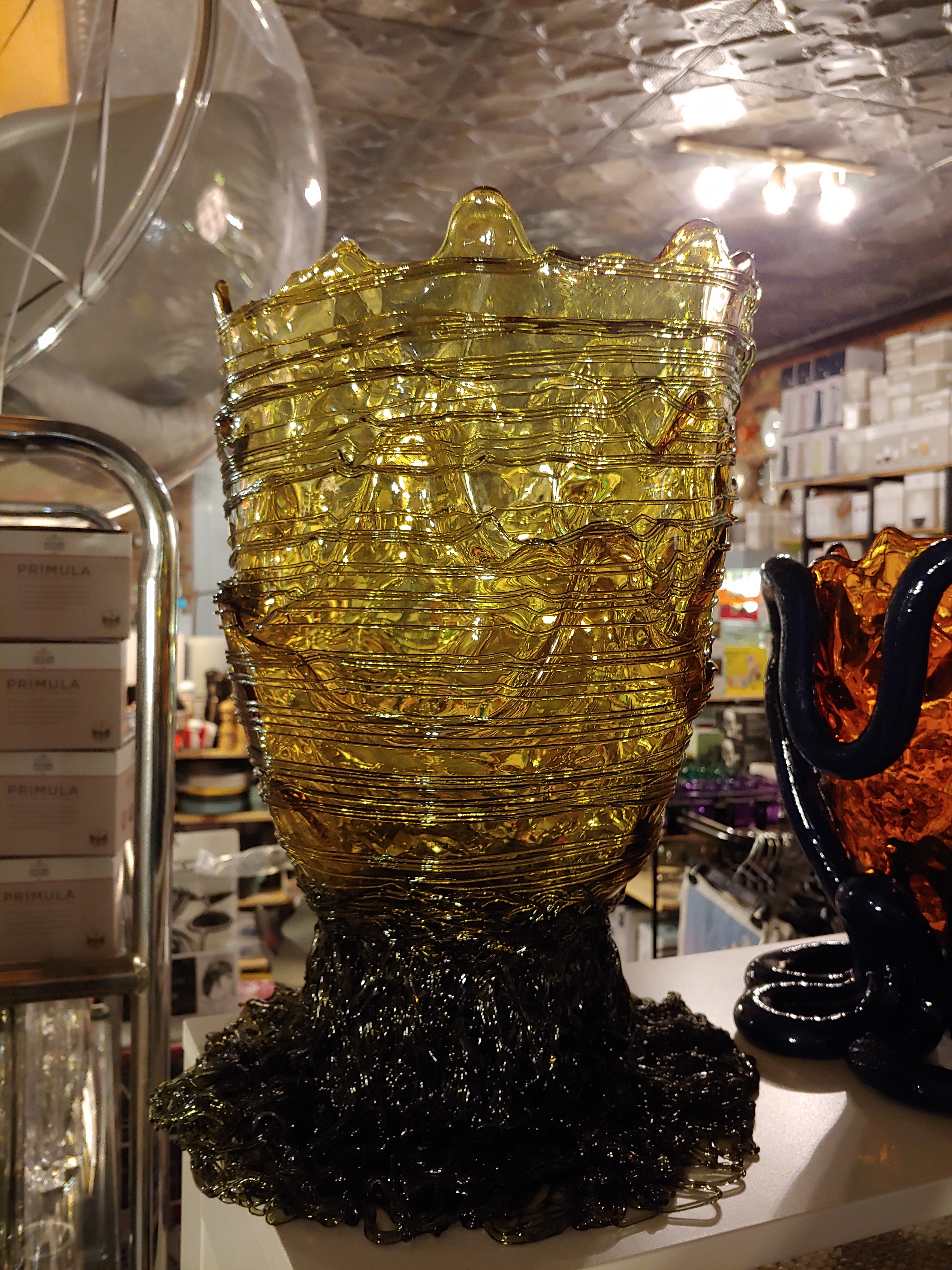 Gaetano Pesce fish vase large spaghetti