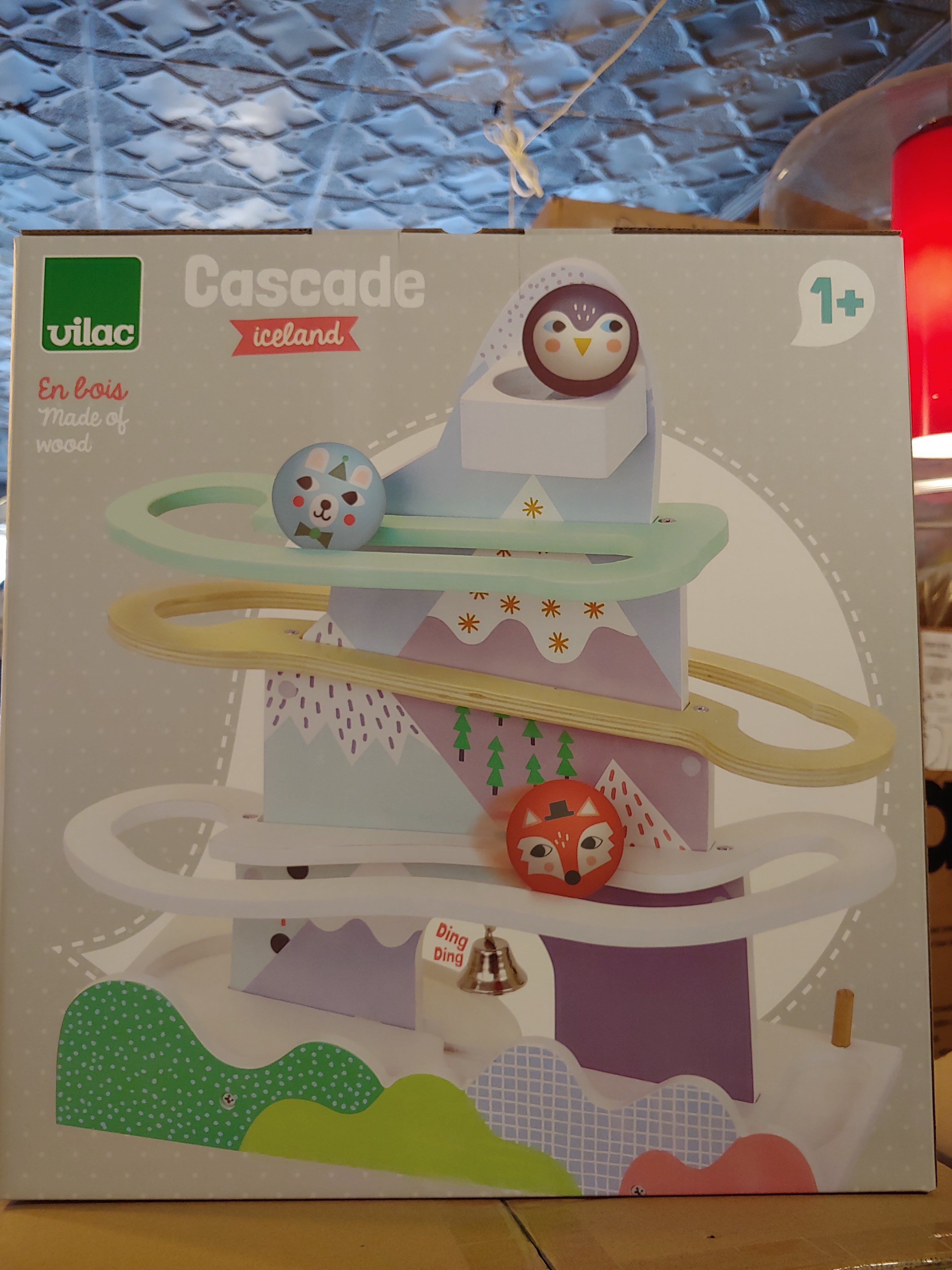 Michelle Carlslund - Cascading Balls, Iceland Waterfall