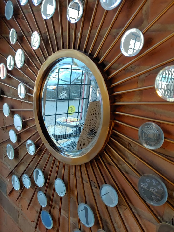 Mirror 3 sunburst no shipping