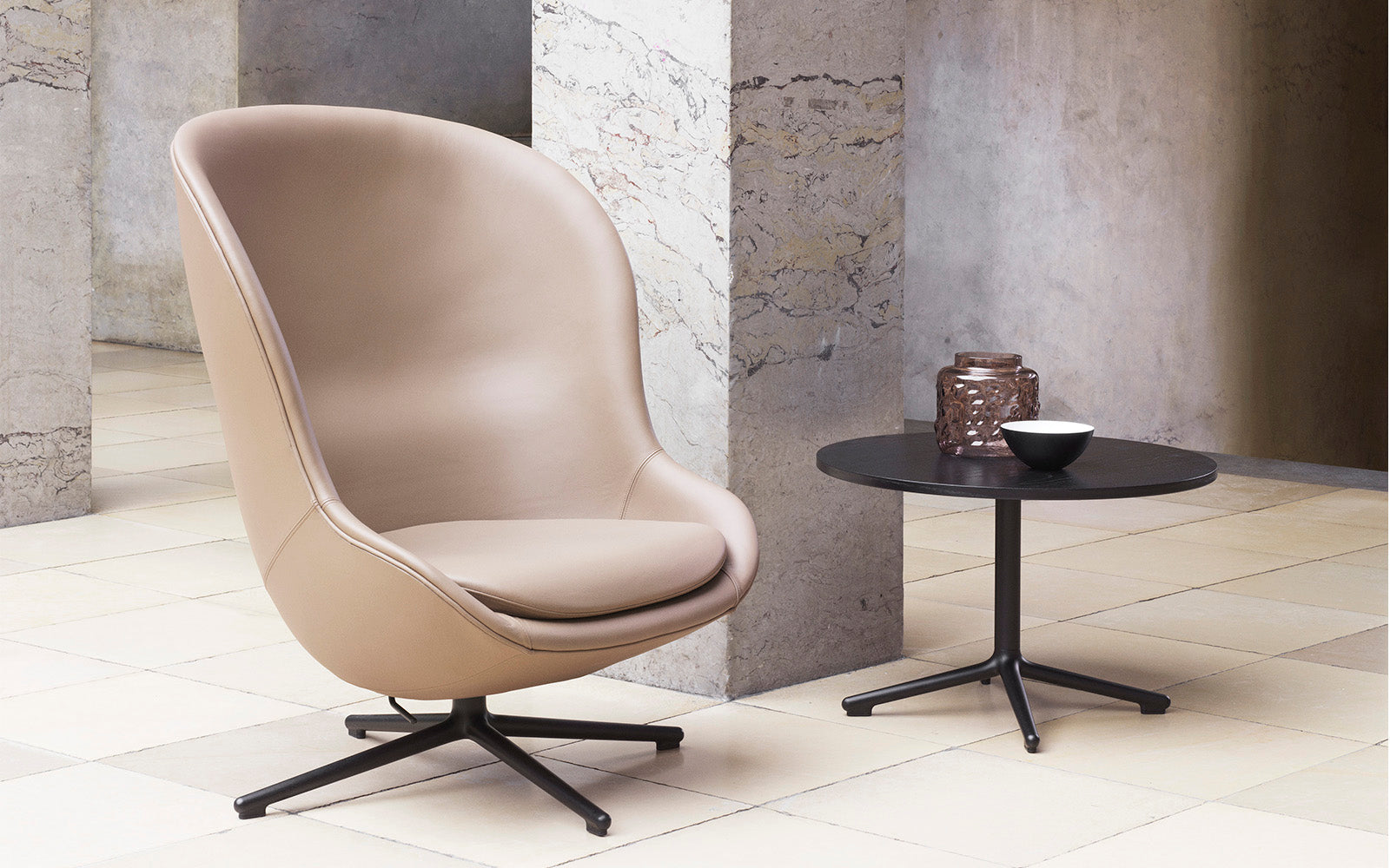 Tombola Vase H17 cm Rose