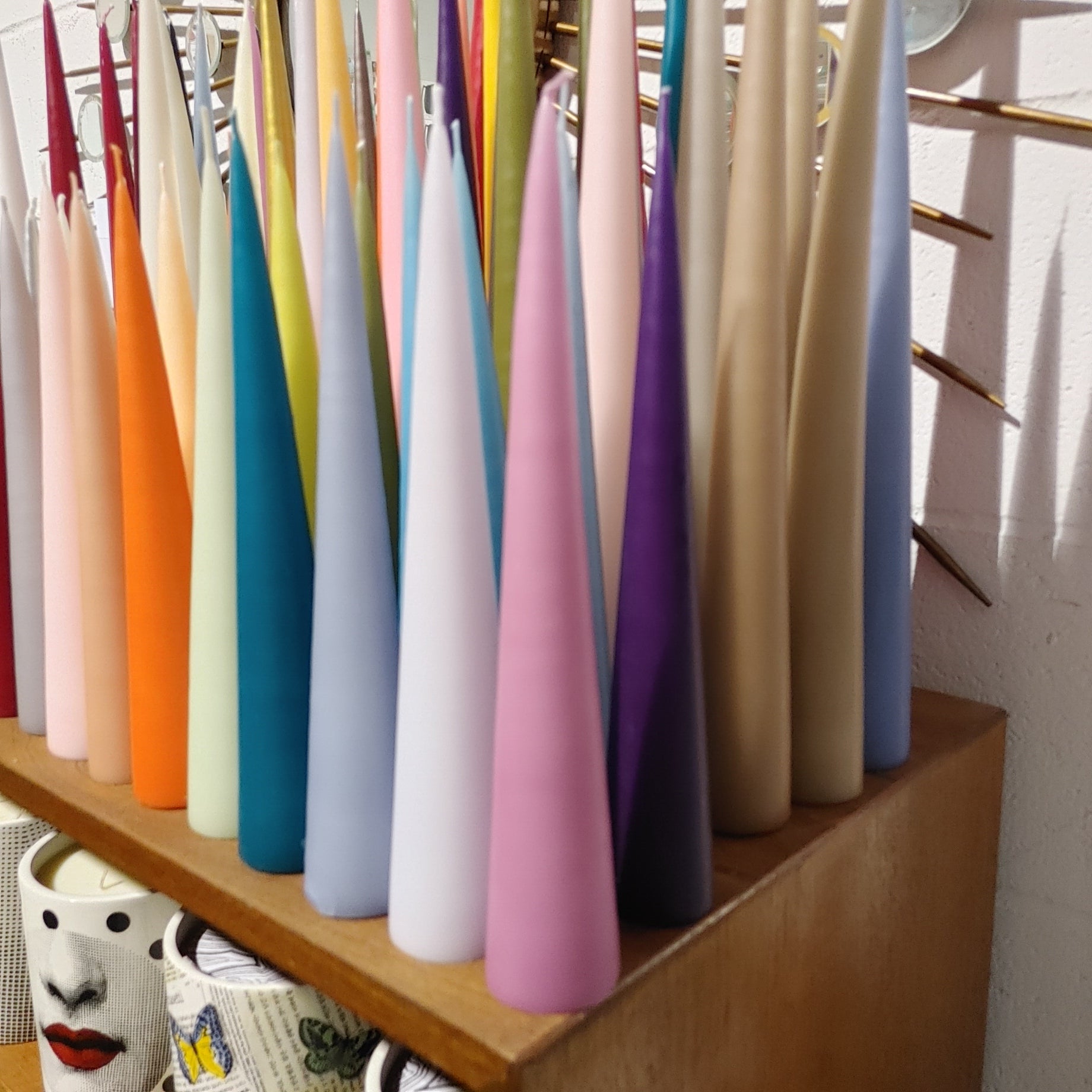 Cone candles 25cm Small / 13 hour